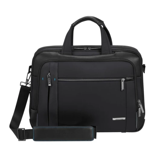 Samsonite Spectrolite 3.0 15.6-Inch Laptop Briefcase Black, Expandable 18-22L Capacity, Laptop and Tablet Compartments, Adjustable Shoulder Strap, Front Pocket, Nylon and Polyester, 42 × 32 × 13/21 cm, 1.4 kg Samsonite Spectrolite 3.0 15.6-Inch Laptop Briefcase Black, Expandable 18-22L Capacity, Laptop and Tablet Compartments, Adjustable Shoulder Strap, Front Pocket, Nylon and Polyester, 42 × 32 × 13/21 cm, 1.4 kg