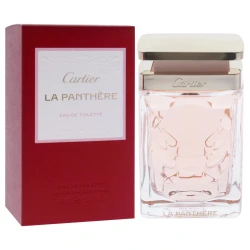 Cartier La Panthère Eau de Toilette for Women 100ml, Elegant & Luxurious Fragrance, Distinctive Scent for Everyday Wear & Special Occasions
