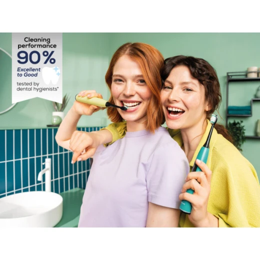 SIVICARE SC 50 Splashy Lemon Electric Toothbrush, Up to 80,000 Brushing Movements per Minute, 5 Cleaning Programs, Integrated Pressure Sensor, Clean, Sensitive, Polish, Gum Care and Whiten Modes - Beurer - Image 2
