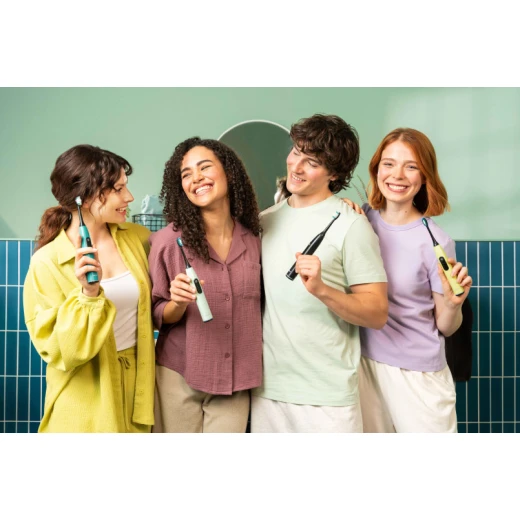 SIVICARE SC 50 Splashy Lemon Electric Toothbrush, Up to 80,000 Brushing Movements per Minute, 5 Cleaning Programs, Integrated Pressure Sensor, Clean, Sensitive, Polish, Gum Care and Whiten Modes - Beurer - Image 4
