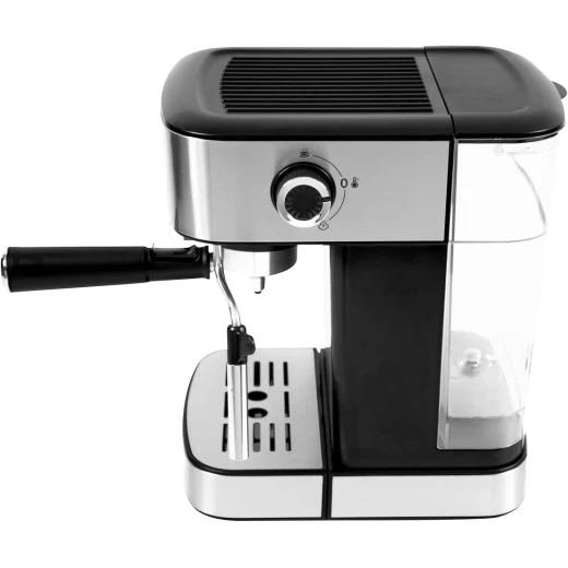Espresso Maker with Milk Frother, 20-Bar High-Pressure Pump, 1200W, Touch Control Panel, Adjustable Steam Wand, 1.8L Removable Water Tank, Single and Double Shot Brewing, Stainless Steel Construction - Image 3