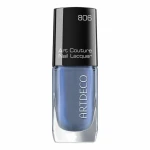 ARTDECO Art Couture Nail Lacquer No. 806 Blue Jeans 10 ml, an elegant nail polish in a stylish denim blue shade for a modern and sophisticated finish. - ArtDeco
