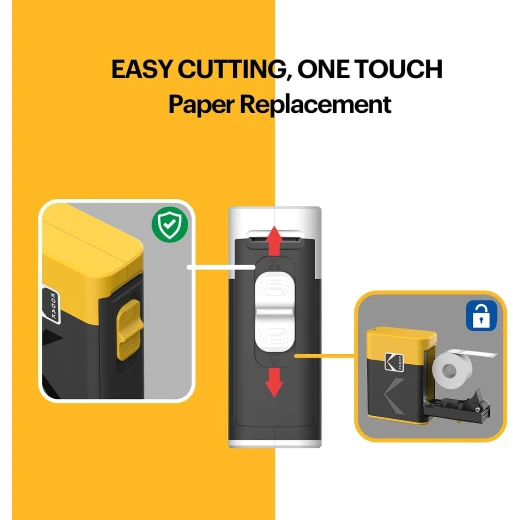 طابعة ملصقات كوداك ليبل ايرا 203 نقطة لكل بوصة بلوتوث حرارية بدون حبر - كوداك - Image 3