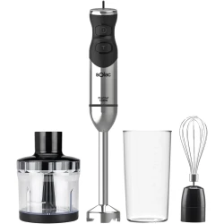 Solac Pro 1500 Chef 1500W Hand Blender Set with 4 Stainless Steel Blades and Chopper