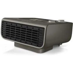 Taurus Tropicano Java 2100 IP Thermofan Heater 2000W, Electric Fan Heater in Warm Grey, Fast and Efficient Heating for Home and Office