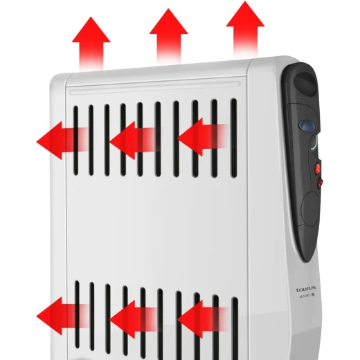 Taurus Tuareg 2500 Oil Filled Radiator 2500W Grey - Taurus - Image 3