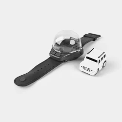 Mini Remote Control Wrist Watch Car Toy, Interactive Mini RC Car for Kids, Fun and Easy-to-Control Toy with Unique Wrist Watch Design for Indoor and Outdoor Play