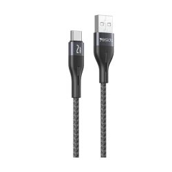 كابل يسيدو CA121-TC للشحن ونقل البيانات عبر USB، بتصميم عملي ومتين، يوفر أداءً موثوقًا للشحن ونقل البيانات ومناسب للاستخدام اليومي مع الأجهزة المتوافقة