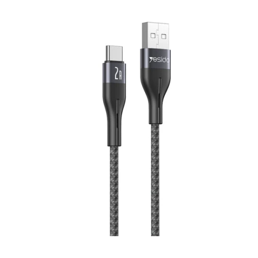 كابل يسيدو CA121-TC للشحن ونقل البيانات عبر USB، بتصميم عملي ومتين، يوفر أداءً موثوقًا للشحن ونقل البيانات ومناسب للاستخدام اليومي مع الأجهزة المتوافقة