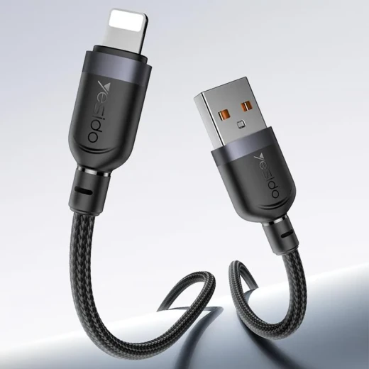 كابل بيانات وشحن يسيدو YESIDO CA132L بطول 1.2 متر، يدعم شحن 2.4 أمبير ونقل البيانات، كيبل USB سريع وعملي للأجهزة الذكية كابل بيانات وشحن يسيدو YESIDO CA132L بطول 1.2 متر، يدعم شحن 2.4 أمبير ونقل البيانات، كيبل USB سريع وعملي للأجهزة الذكية