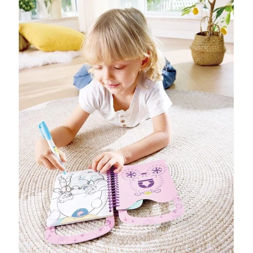 مفرش الرسم بالماء للأطفال من هابي، مجموعة ألعاب إبداعية ومسلية للتعلم المبكر، تصميم عالي الجودة لتنمية المهارات والألعاب التعليمية - هيب - Image 3