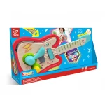 Hape Pixelz Colorful Rock Guitar, Premium Kids Musical Early Learning Instrument Toy, High Quality Educational Sound Development Game Gift - Hape