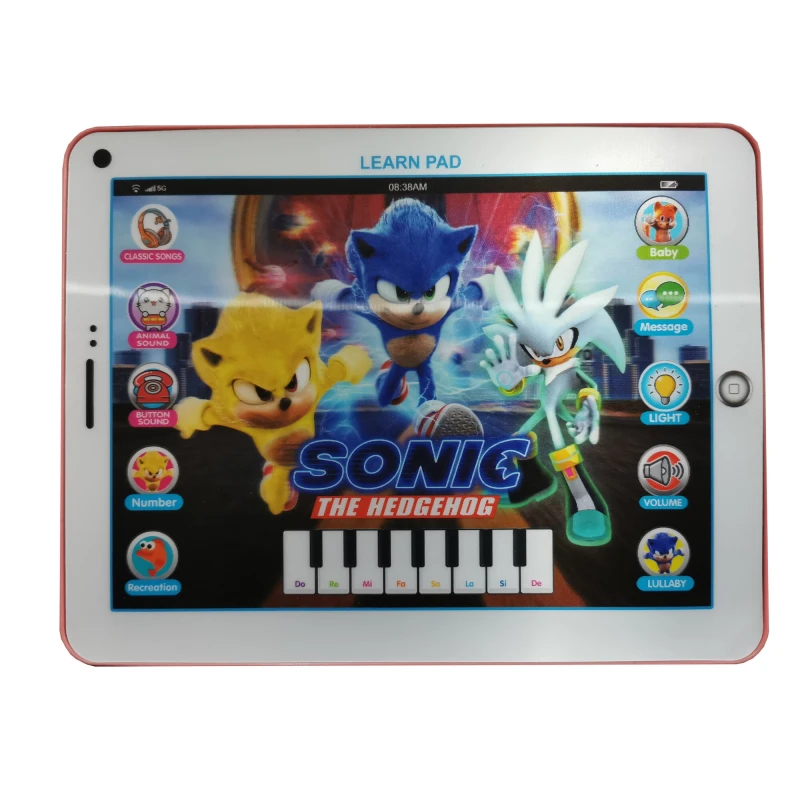elSales Sonic Learn Pad Interactive Tablet ELS-TIS with 10 Functions for Ages 3+