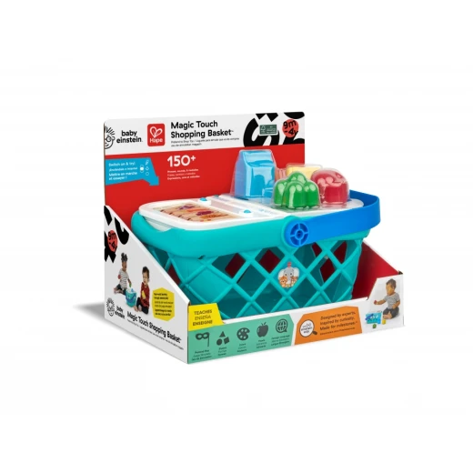 Baby Einstein Magic Touch Interactive Toy Shopping Basket for Sorting Baby Einstein Magic Touch Interactive Toy Shopping Basket for Sorting