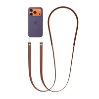 WiWU CS201 Crossbody Phone Strap in Sienna - Stylish and practical wearable smartphone tether, featuring a durable, comfortable design that offers hands-free convenience and easy device access on the go