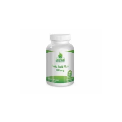 Jovital Folic Acid Plus 600 Mcg 90 Capsules - Prenatal Care Supplement for Fetal Development, DNA Synthesis & Blood Cell Formation