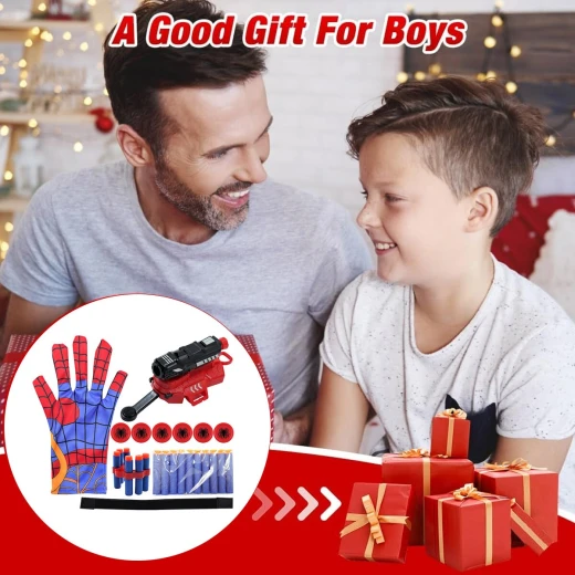 Spider-Man Glove Launcher for Kids, Multicolor Interactive Toy, Fun Pretend Play Gift for Children Ages 4–6 - Image 6