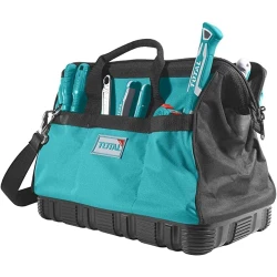 TOTAL Tools P42M Li-ion Battery Series Tool Bag – 40×20×20cm | Portable Storage & Carrying Bag for Cordless Power Tools and Batteries