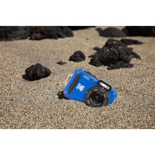 KODAK PIXPRO WPZ2 16MP Waterproof Digital Camera 15m 4X Zoom Blue - Kodak - Image 2
