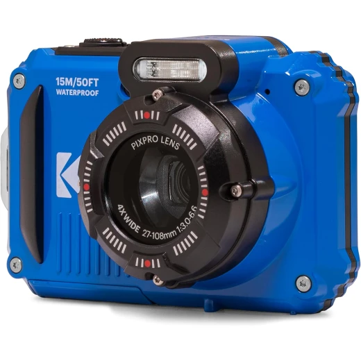 KODAK PIXPRO WPZ2 16MP Waterproof Digital Camera 15m 4X Zoom Blue - Kodak - Image 4
