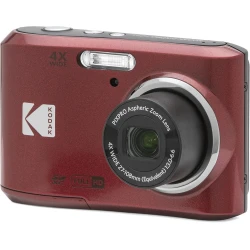 KODAK PIXPRO FZ45 16MP Compact Digital Camera Red 4X Optical Zoom 27mm Wide Angle Lens 1080p Full HD Video 2.7 Inch LCD