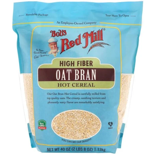 Bob's Red Mill Organic High Fiber Oat Bran Hot Cereal 510g - Bob's Red Mill - Image 3