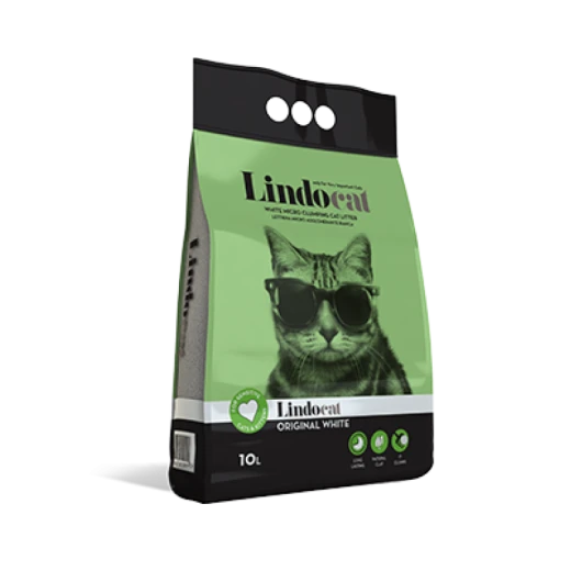 LindoCat White Bentonite Original White Cat Litter, Fragrance-Free, 10L, White Bentonite Clumping Litter Without Added Fragrance, Designed to Absorb Moisture and Form Firm Clumps for Easy Litter Box Cleaning and Everyday Cat Hygiene LindoCat White Bentonite Original White Cat Litter, Fragrance-Free, 10L, White Bentonite Clumping Litter Without Added Fragrance, Designed to Absorb Moisture and Form Firm Clumps for Easy Litter Box Cleaning and Everyday Cat Hygiene