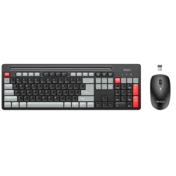 YESIDO KB43 Arabic Wireless Keyboard and Mouse Set, 2.4GHz Wireless Connectivity, Practical and Convenient Computer Accessories for Home and Office Use