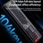 YESIDO KB43 Arabic Wireless Keyboard and Mouse Set, 2.4GHz Wireless Connectivity, Practical and Convenient Computer Accessories for Home and Office Use - Yesido - Image 6