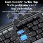 YESIDO KB43 Arabic Wireless Keyboard and Mouse Set, 2.4GHz Wireless Connectivity, Practical and Convenient Computer Accessories for Home and Office Use - Yesido - Image 7