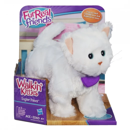 FurReal Walkin' Kitties - Sugar Paws Soft Toy - هاسبرو - Image 2