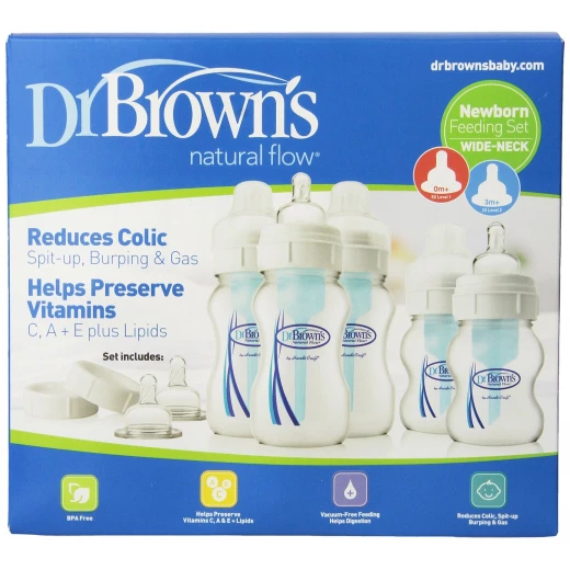 Dr. Brown's Newborn Feeding Set Wide Dr. Brown's Newborn Feeding Set Wide