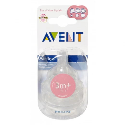 Philips Avent Classic Teat (Variable Flow) - 2 Pack Philips Avent Classic Teat (Variable Flow) - 2 Pack