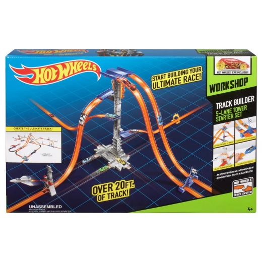 Workshop Track Builder Starter Set - هوت ويلز - Image 3
