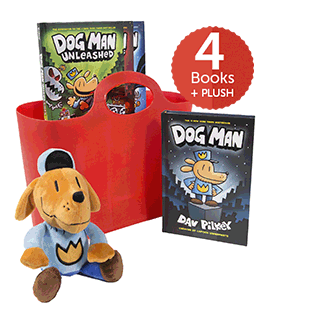 Scholastic: Dog Man Collection With Plush - سكولاستيك